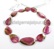Watermelon Tourmaline Smooth Slices