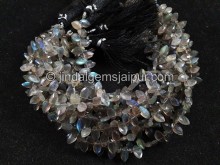 Labradorite Faceted Marquise Beads
