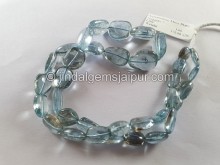Moss Aquamarine Plain Nuggets Beads -- MSAQ53