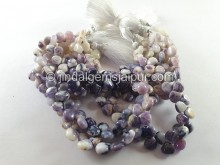 Tiffany Opal Stone Smooth Heart Beads -- TFOP2
