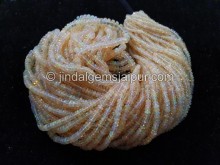 Yellow Ethiopian Opal Smooth Roundelle Beads