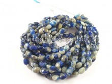 Afghanite Faceted Oval Beads -- AFGH1