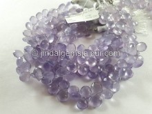 Yttrium Purple Fluorite Faceted Pear Beads -- FLRT39 Yttrium Purple Fluorite Faceted Pear Beads -- FLRT39