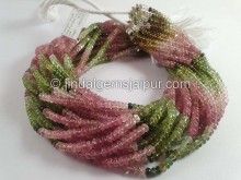 Tourmaline Smooth Roundelle Beads