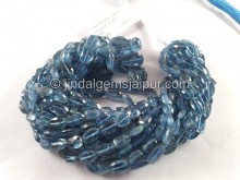 Santa Maria Aquamarine Faceted Oval Beads --  AQMA242