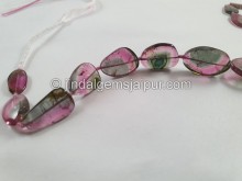 Watermelon Tourmaline Smooth Slices Beads -- TOWT103