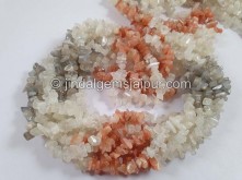 Multi Moonstone Chips Beads