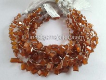 Orange Kyanite Faceted Kite Beads