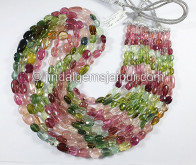 Tourmaline Smooth Nuggets Mix Beads