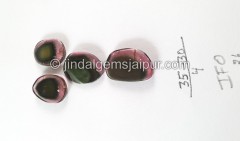 Watermelon Tourmaline Smooth Slices