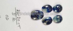 Afghanite Rose Cut Slices -- DEAFGH4 Afghanite Rose Cut Slices -- DEAFGH4