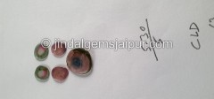 Watermelon Tourmaline Smooth Slices -- DETUR100 Watermelon Tourmaline Smooth Slices -- DETUR100