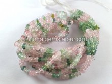 Afghan Tourmaline Smooth Roundelle Beads -- TURA486