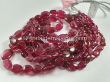 Rubellite Tourmaline Smooth Nuggets Beads