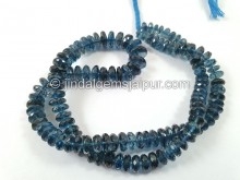 London Blue Topaz Far German Cut Beads