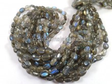 Labradorite Smooth Oval Beads