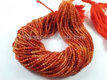 Red Onyx Shaded Faceted Round Beads -- RDNX5