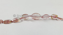 Watermelon Tourmaline Slices Shape Beads Watermelon Tourmaline Slices Shape Beads