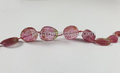 Watermelon Tourmaline Slices Shape Beads Watermelon Tourmaline Slices Shape Beads
