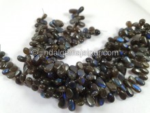 Labradorite Smooth Pear Beads