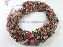 Tourmaline Faceted Oval Beads  -- TURA493