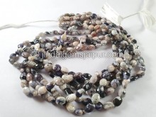 Tiffany Opal Faceted Oval Beads --  TFOPL4