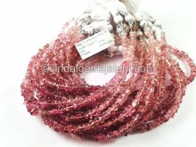 Pink Tourmaline Smooth Small Nugget Beads -- TURA504