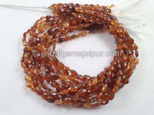 Spessartite Shaded Faceted Pear Beads -- SPRT29