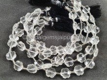 Crystal Faceted Flower Beads