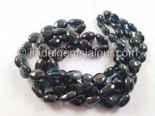 London Blue Topaz Smooth Nugget Beads