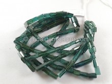 Blue Tourmaline Step Cut Pipe Beads -- TOURBG134 Blue Tourmaline Step Cut Pipe Beads -- TOURBG134
