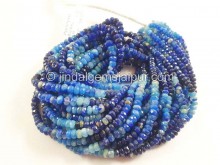 Afghanite Faceted Roundelle Shape Beads