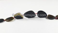 Watermelon Tourmaline Slices Shape Beads