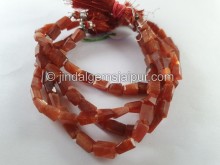 Sunstone Faceted Nugget Beads -- SNSA44