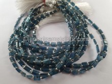 Indigo Kyanite Cut Baguette Beads -- KNT44