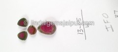 Watermelon Tourmaline Smooth Slices -- DETUR200 Watermelon Tourmaline Smooth Slices -- DETUR200
