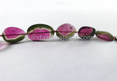 Watermelon Tourmaline Smooth Slices Watermelon Tourmaline Smooth Slices