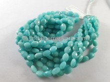 Amazonite Peru Faceted Oval Beads