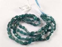 Indicolite Grandidierite Faceted Oval Beads --  GRDRT121