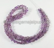 Purple Sapphire Faceted Drops Shape Beads