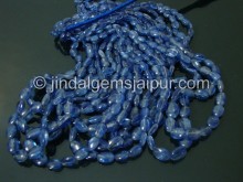 Kyanite Plain Oval Shape Beads