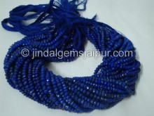 Lapis Faceted Roundelle