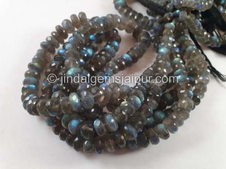 Labradorite Faceted Rondelle Beads Labradorite Faceted Rondelle Beads