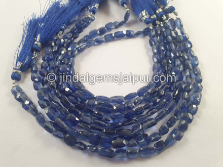 Blue Kyanite Big Faceted Cushion Beads Blue Kyanite Big Faceted Cushion Beads