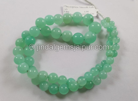 Chrysoprase Smooth Balls Beads