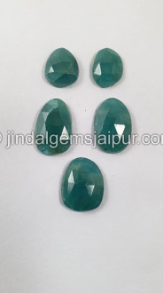 Grandidierite Rose Cut Slices