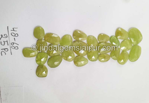 Sphene Rose Cut Slices