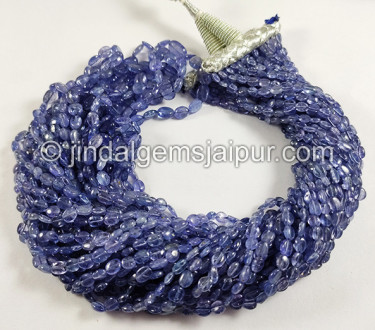 Tanzanite Smooth Oval Shape Beads Tanzanite Smooth Oval Shape Beads