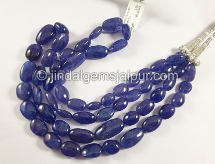 Tanzanite Smooth Nuggests Shape Beads Tanzanite Smooth Nuggests Shape Beads