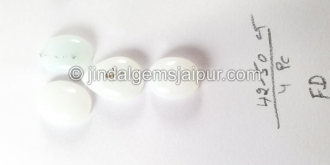 Peru Blue Opal Smooth Cabochons Peru Blue Opal Smooth Cabochons